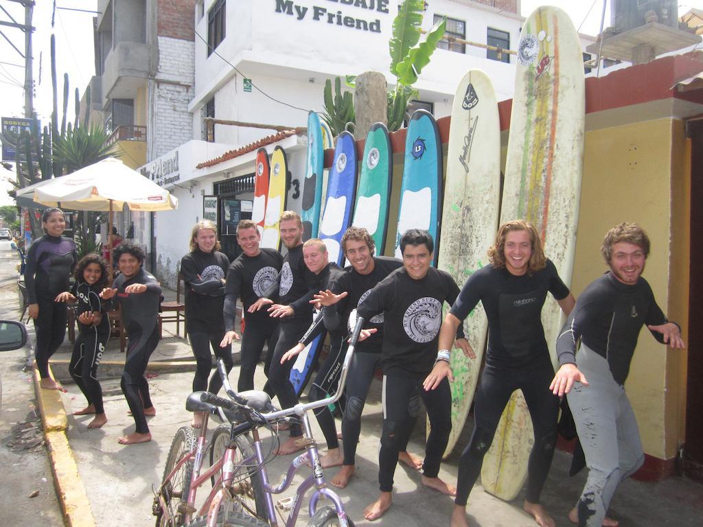My Friend Surf Hostal 후안차코 외부 사진