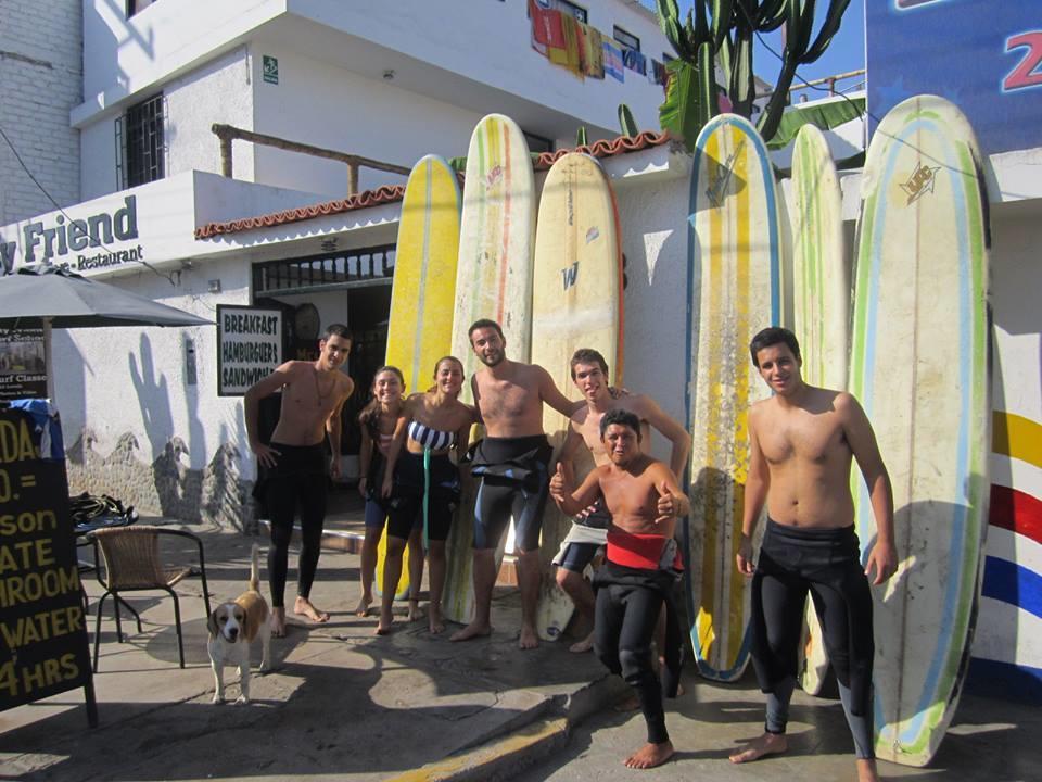 My Friend Surf Hostal 후안차코 외부 사진